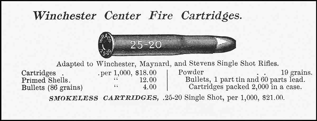 The .25-20 Single Shot.